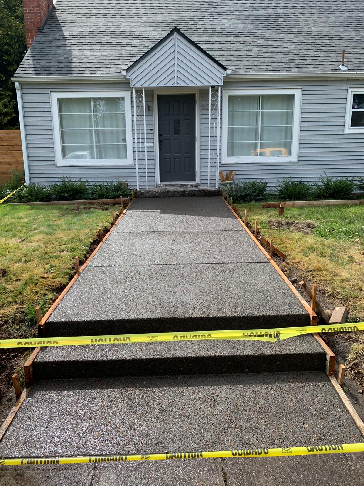Concrete Template For Walkway