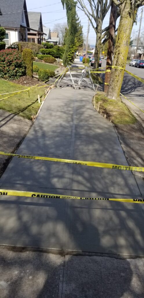 concrete driveways