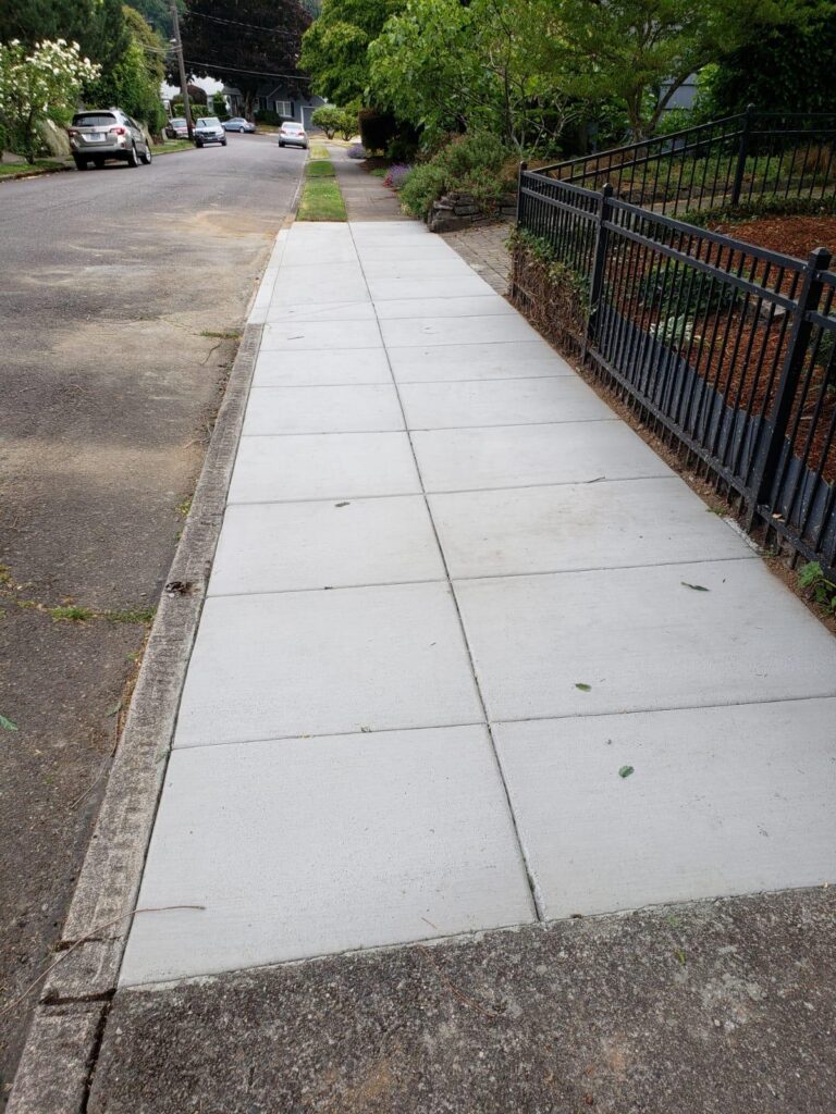 sidewalks