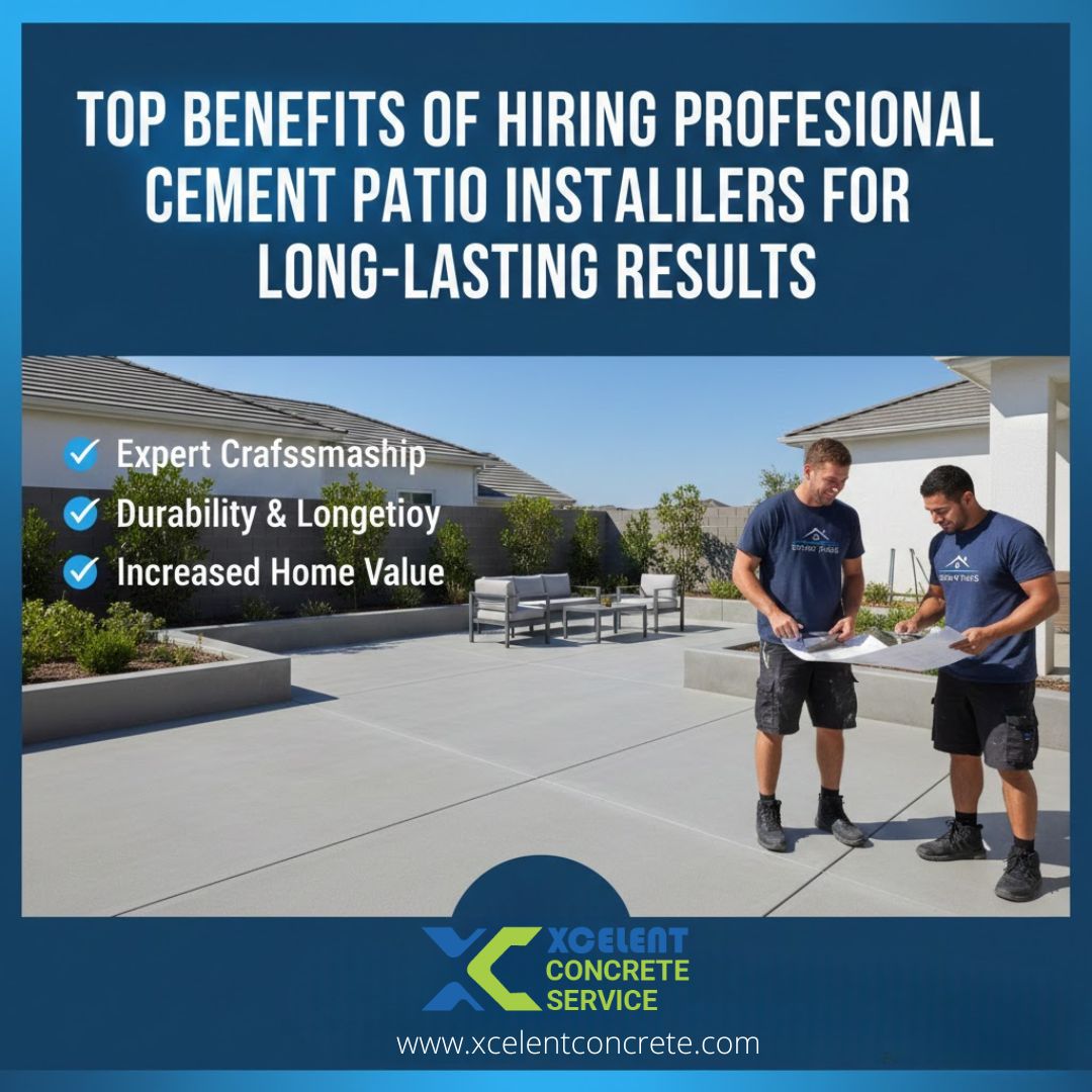 Cement Patio Installers