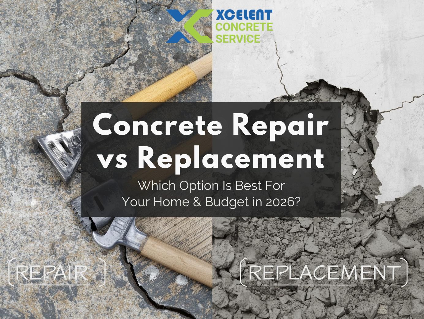Concrete Repair vs Replacement
