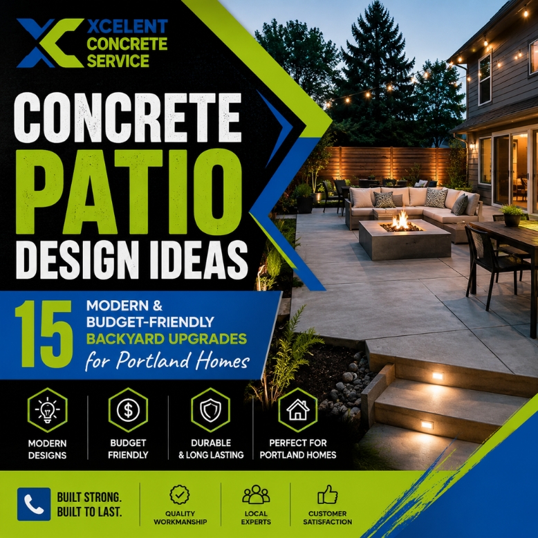 Concrete Patio Design Ideas