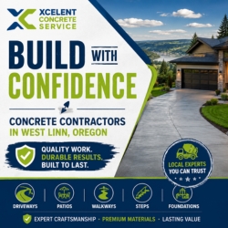 Concrete Contractors in West Linn, Oregon