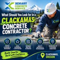 What Should You Look for in a Clackamas Concrete Contractor?