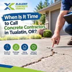Concrete Contractors in Tualatin, Oregon